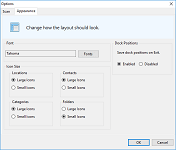 Appearance Settings